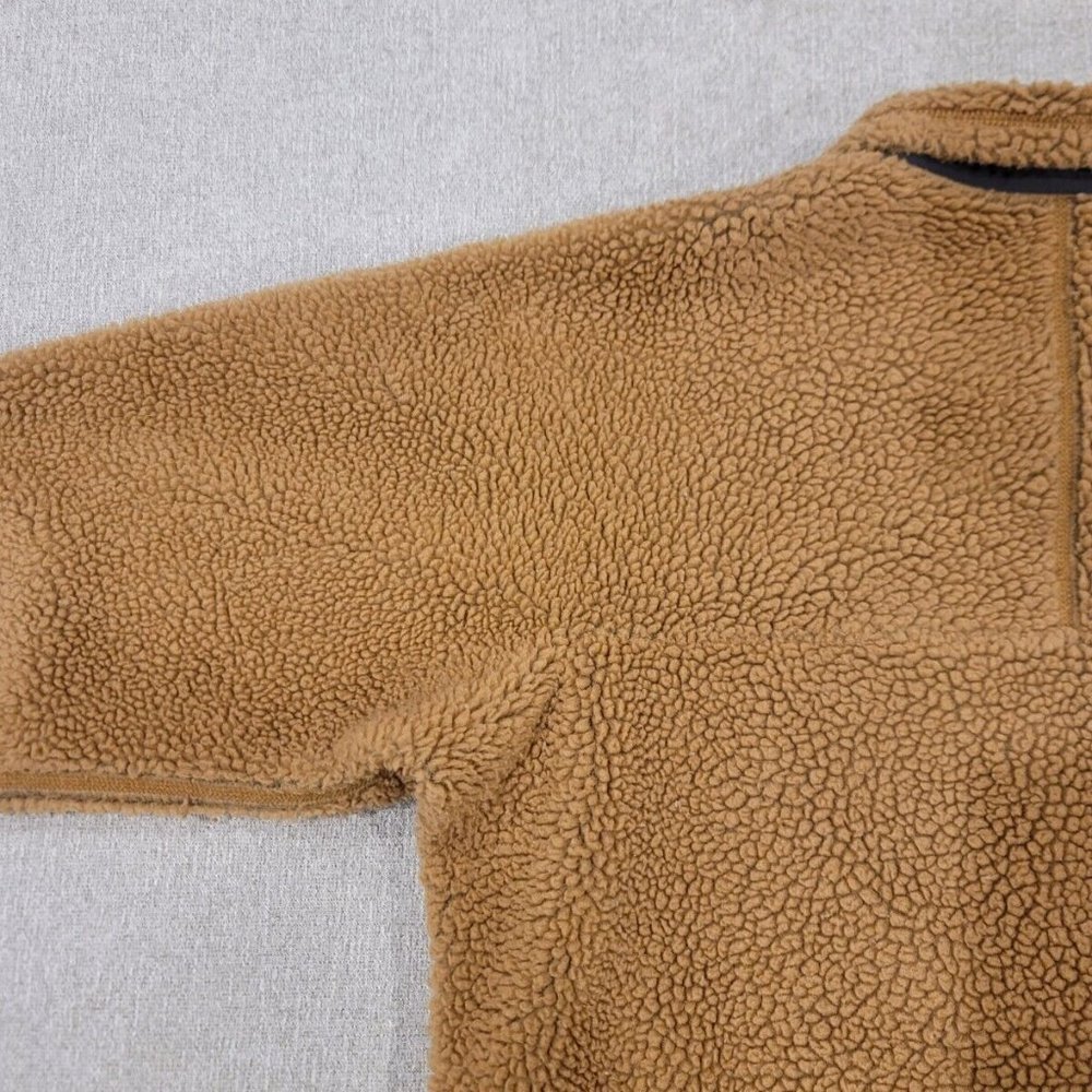 Patagonia Mens Medium Classic Retro-X Jacket Deep Pile Fleece Sherpa Brown - Picture 5 of 16